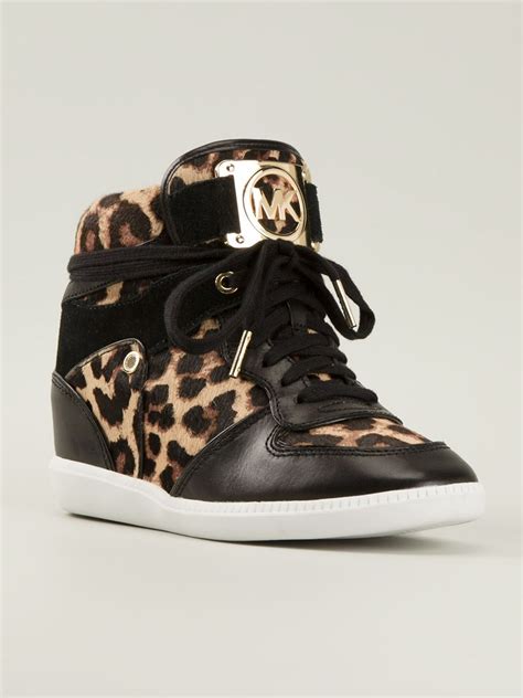 michael kors wedge sneakers women mercari cheetah|MICHAEL Michael Kors .